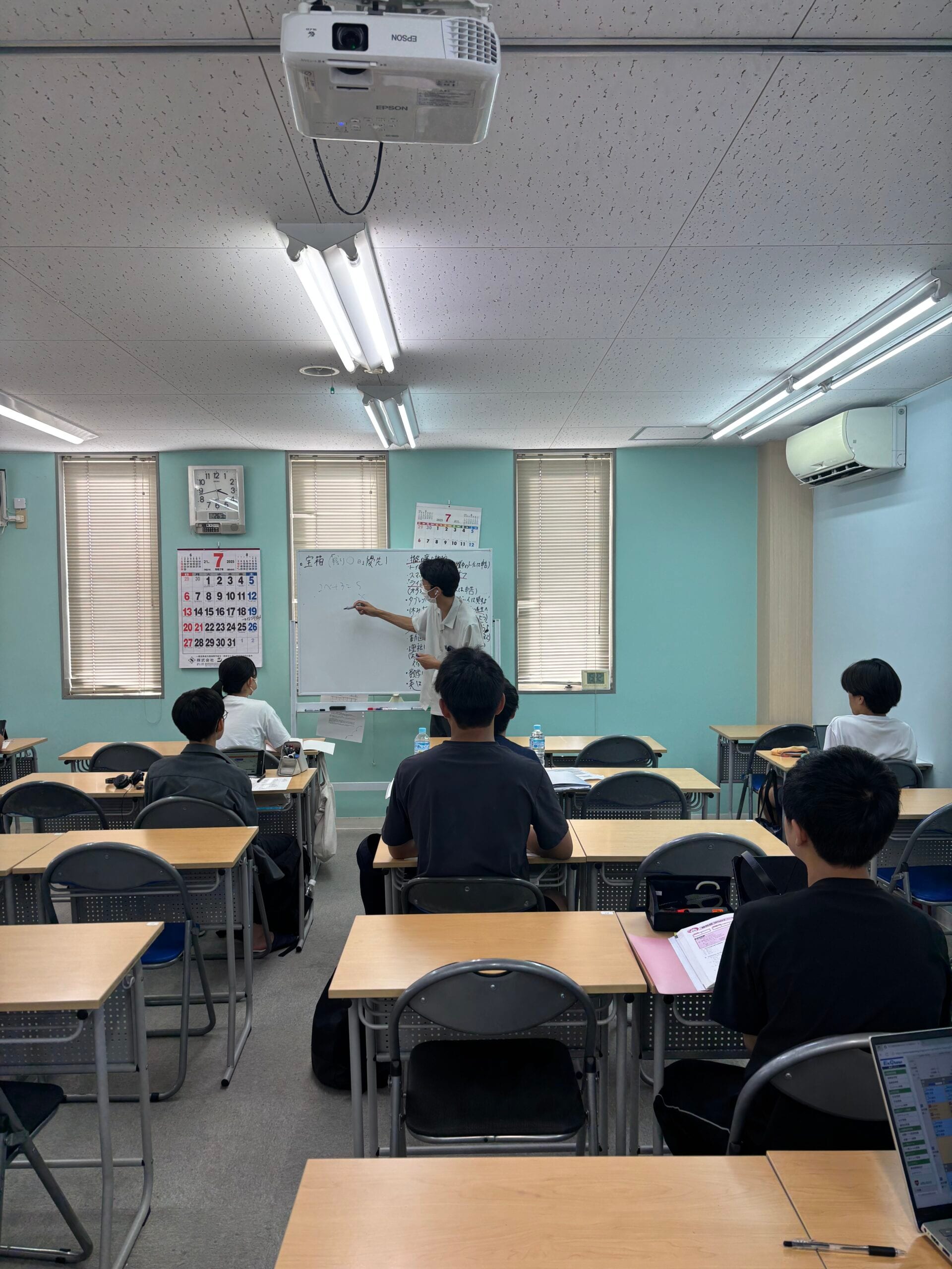 夏期講習は今日で６日目！夏休みは塾で過ごそう！南相馬市の塾