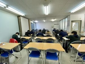 入試前最後のもぎテスト